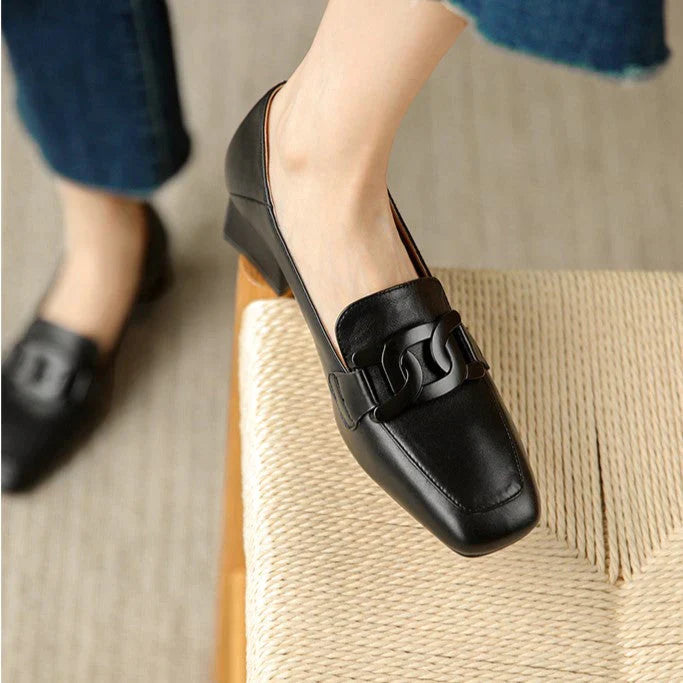 Classic Orthopedic Heels with Timeless Style