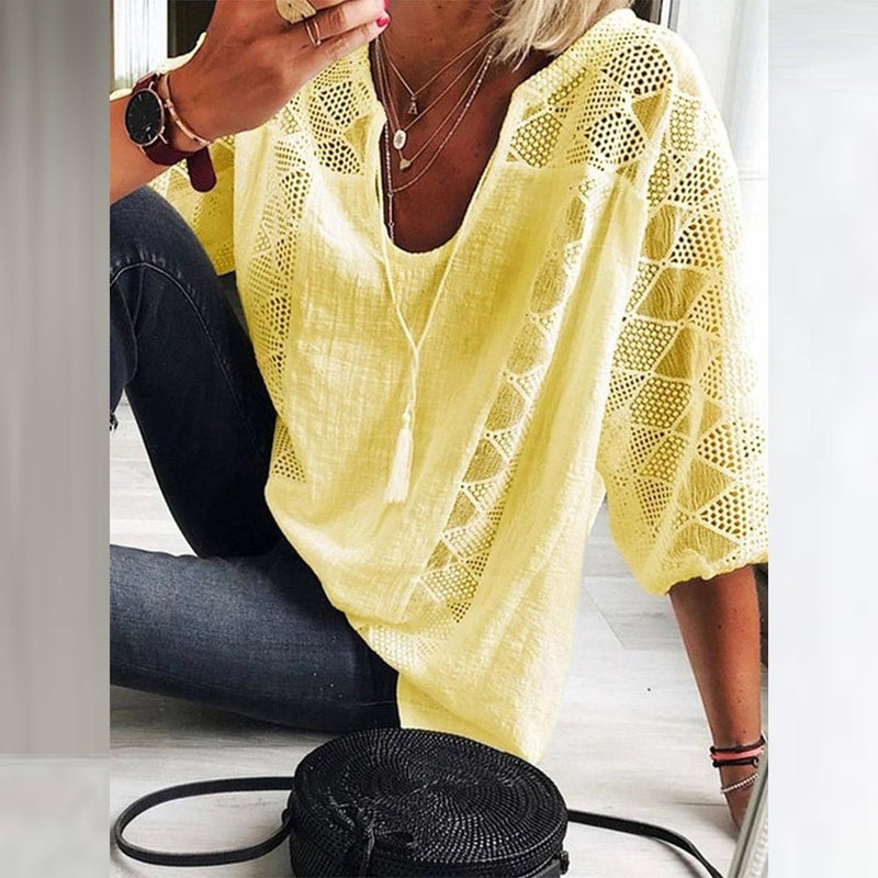 Beautifully Balanced Blouse with Timeless Character