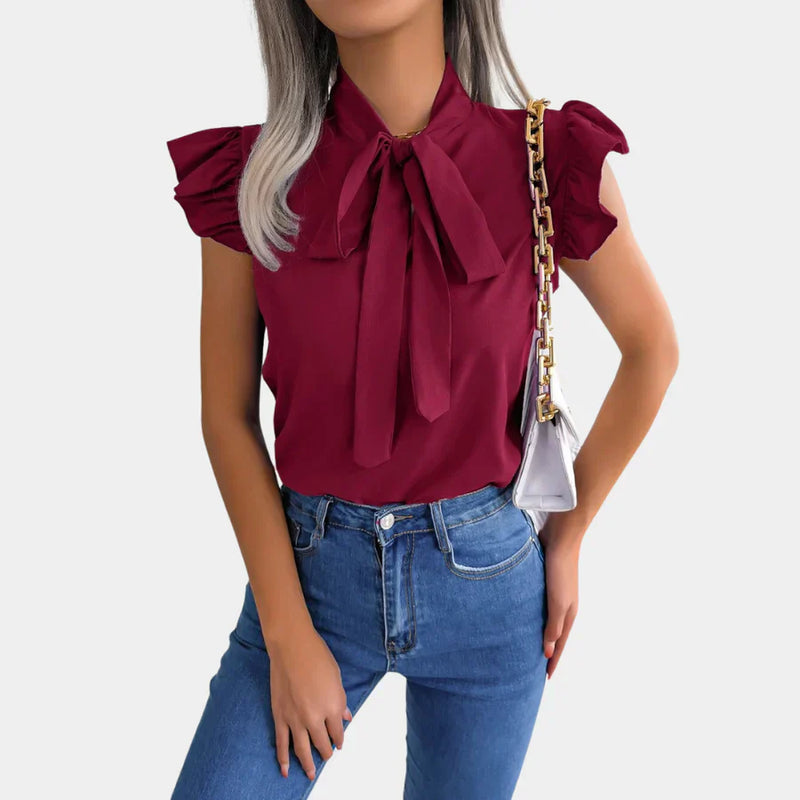A Vintage Style Blouse with Delicate Timeless Details