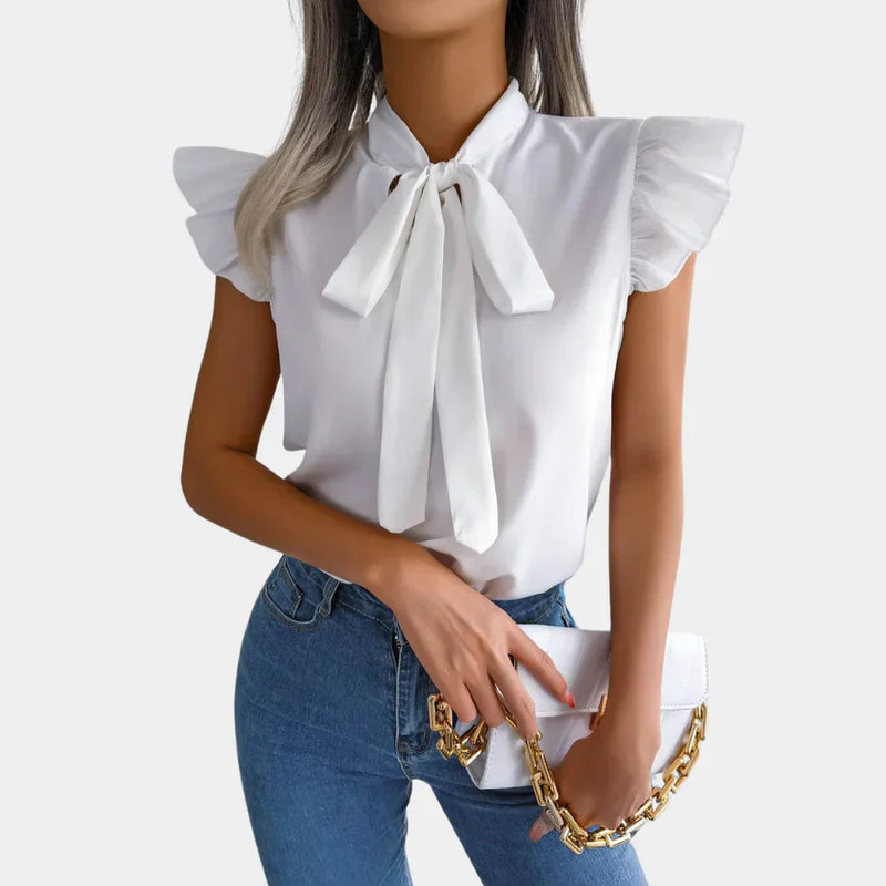 A Vintage Style Blouse with Delicate Timeless Details