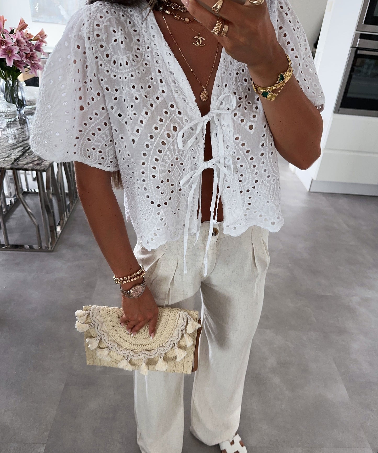 Vintage Inspired Blouse with a Contemporary Edge