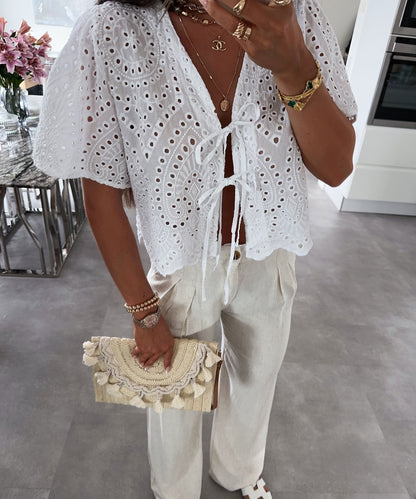 Vintage Inspired Blouse with a Contemporary Edge