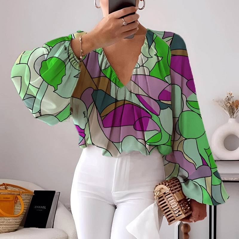 Gracefully Styled Blouse for Any Occasion