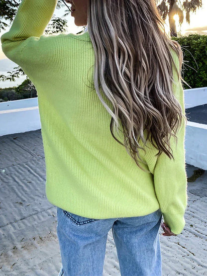 A Vintage Style Sweater with Delicate Timeless Details