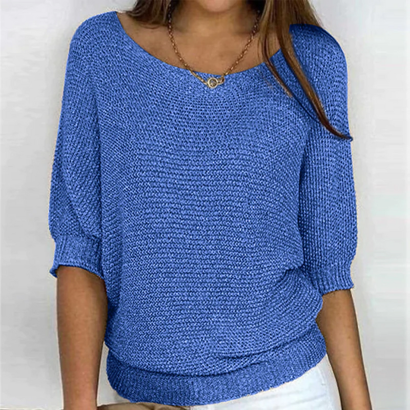 Beautifully Finished Sweater in a Timeless Design