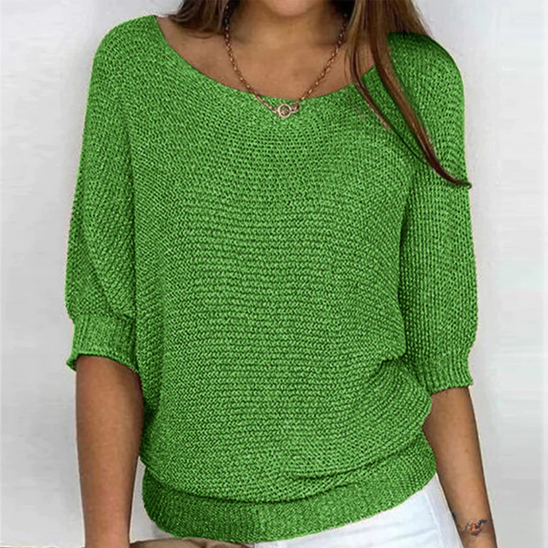 Beautifully Finished Sweater in a Timeless Design