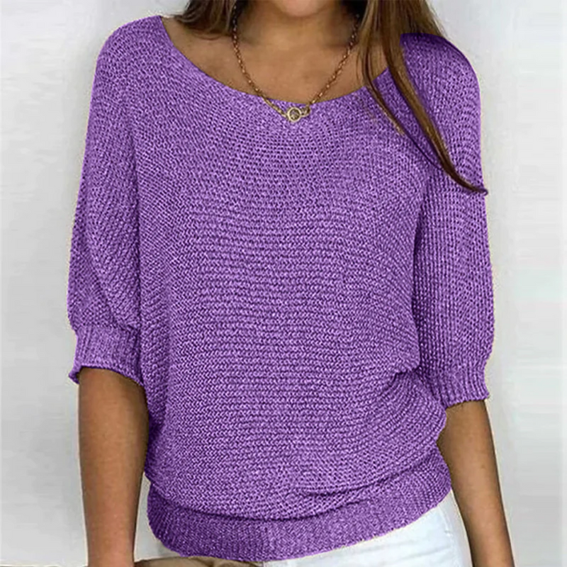 Beautifully Finished Sweater in a Timeless Design