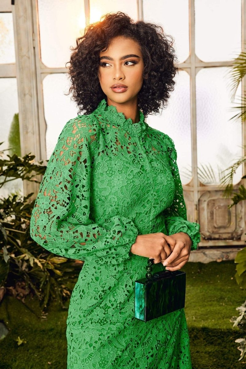 A Vintage Style Dress with Delicate Timeless Details