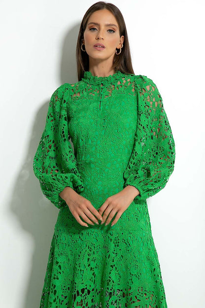 A Vintage Style Dress with Delicate Timeless Details