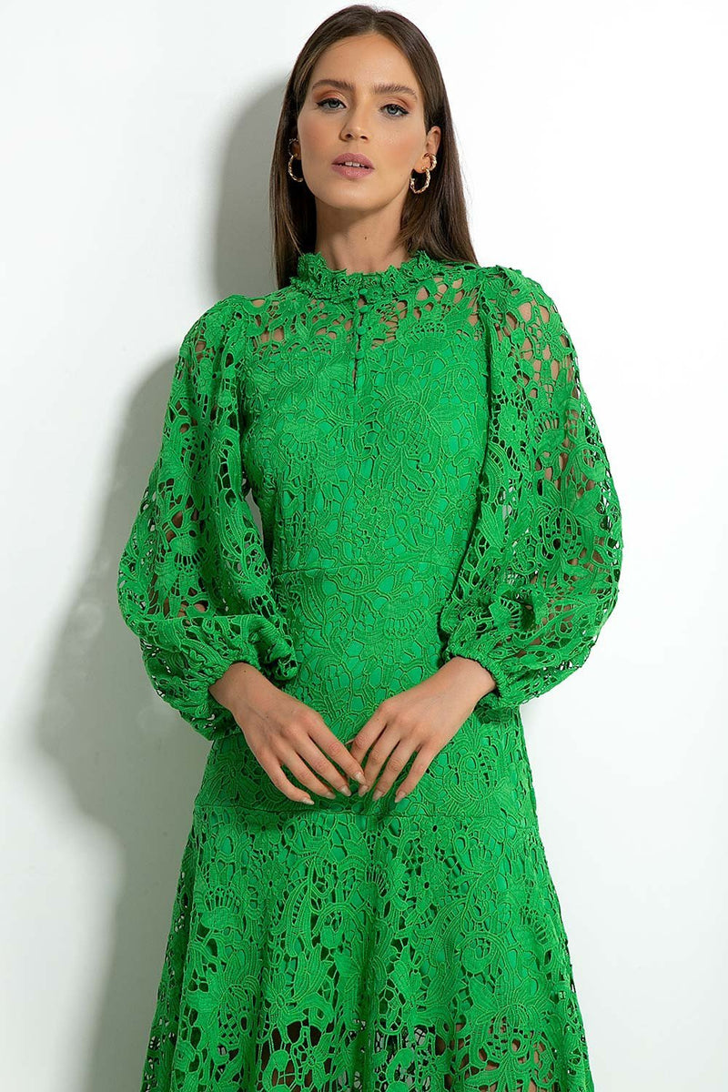 A Vintage Style Dress with Delicate Timeless Details