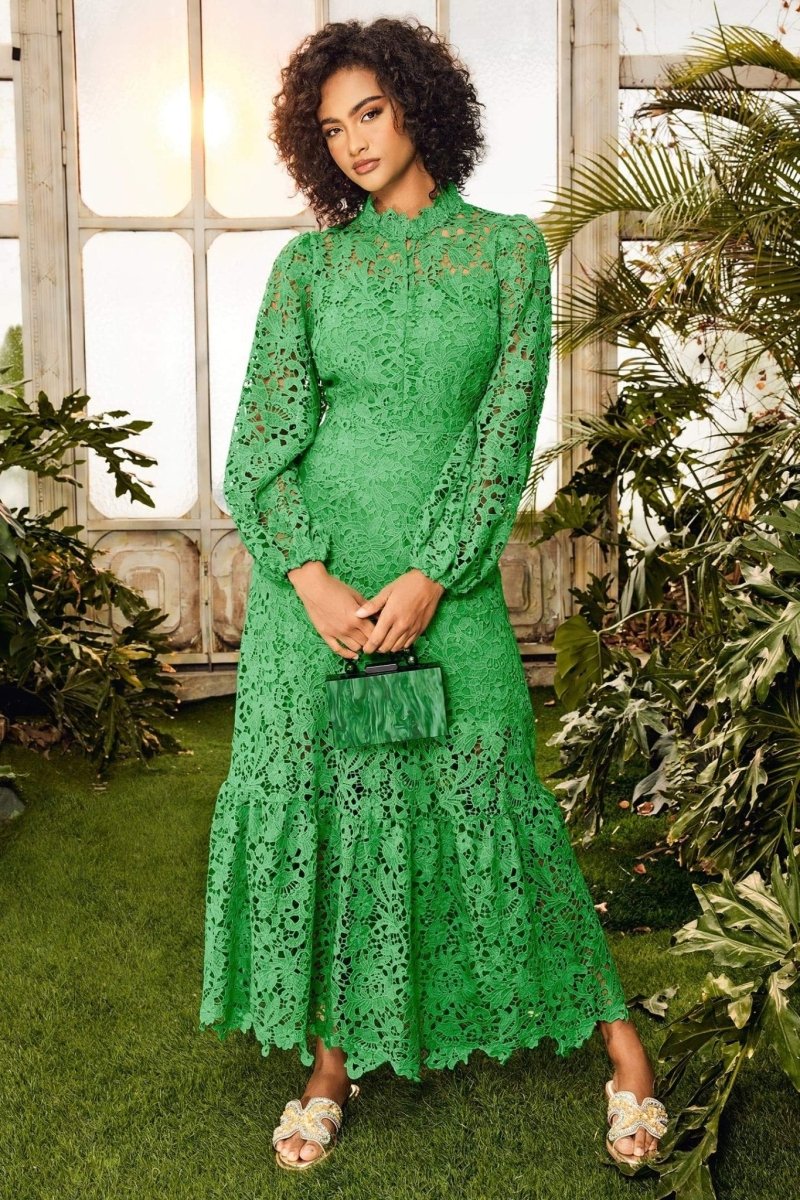 A Vintage Style Dress with Delicate Timeless Details
