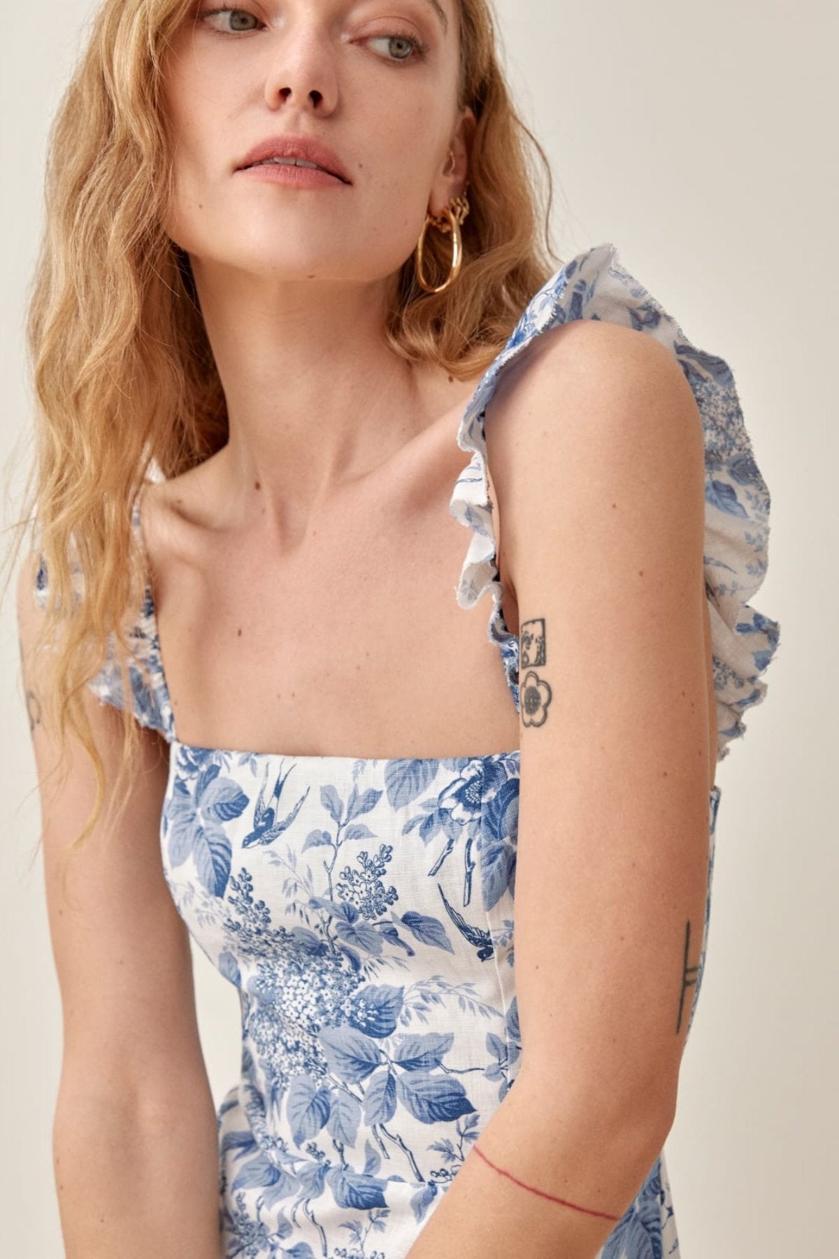 A Vintage Style Dress with Delicate Timeless Details