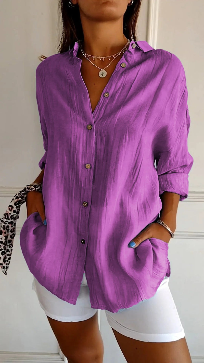 A Vintage Style Blouse with Delicate Timeless Details