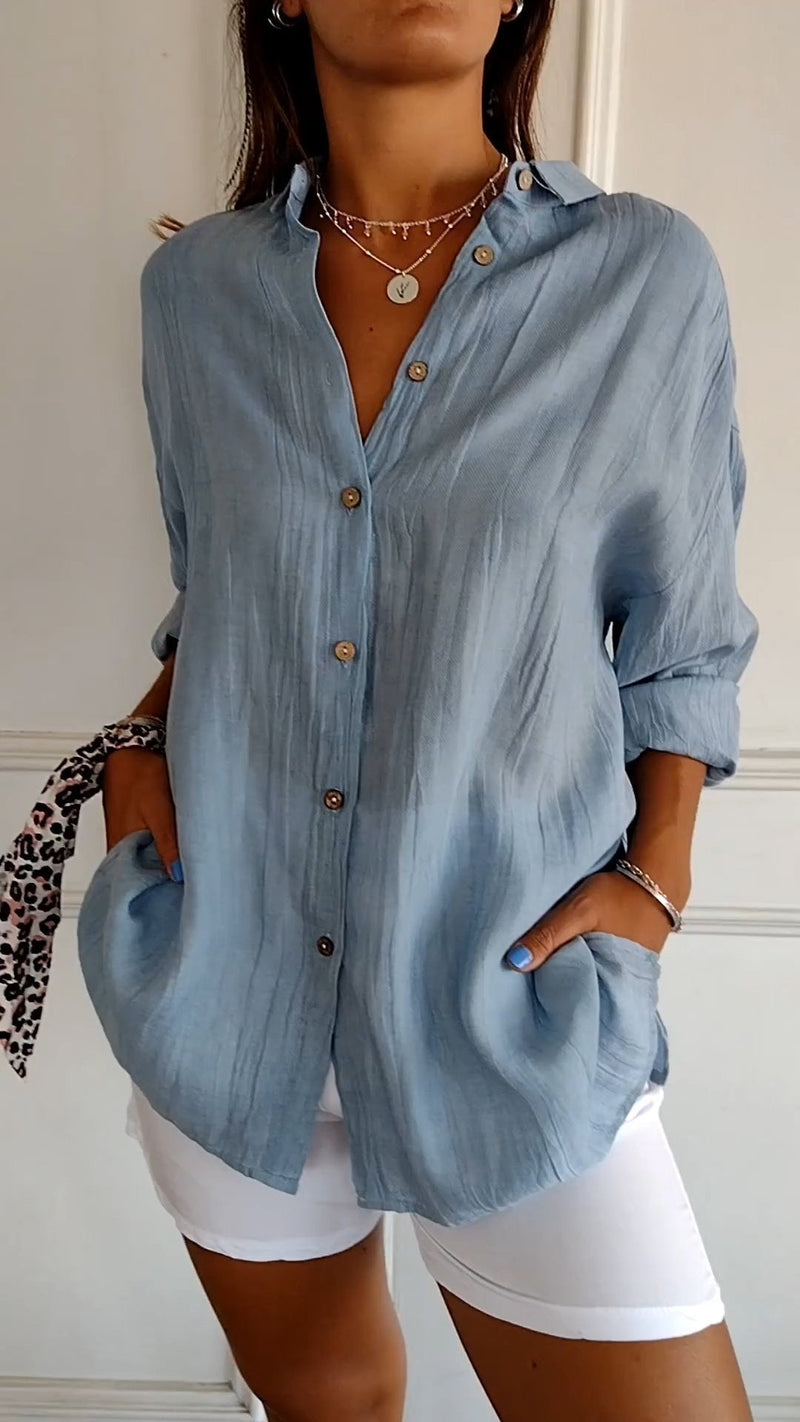 A Vintage Style Blouse with Delicate Timeless Details