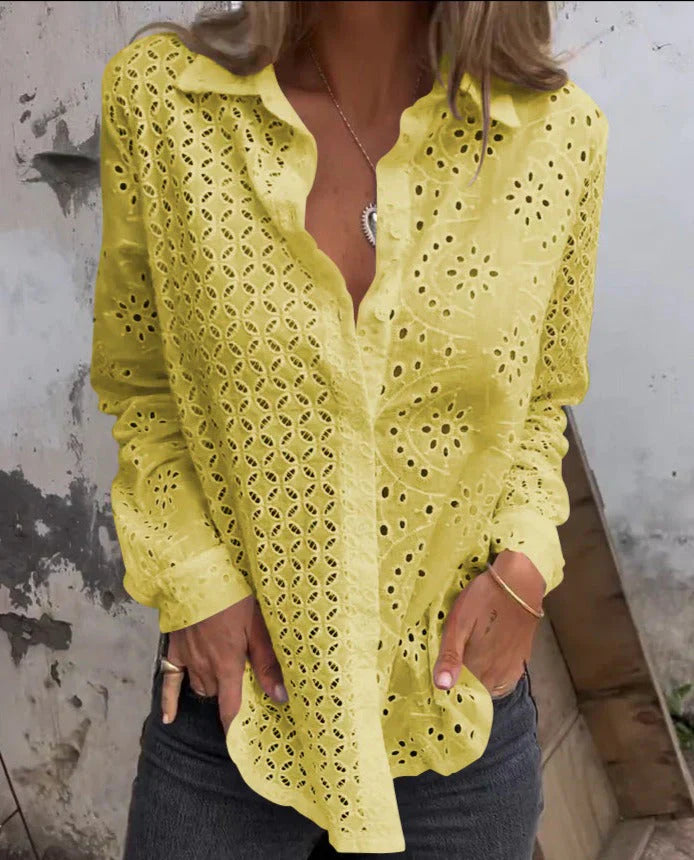 Vintage Inspired Blouse with a Contemporary Edge