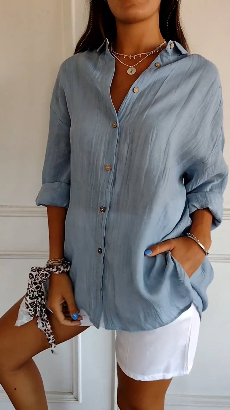 A Vintage Style Blouse with Delicate Timeless Details