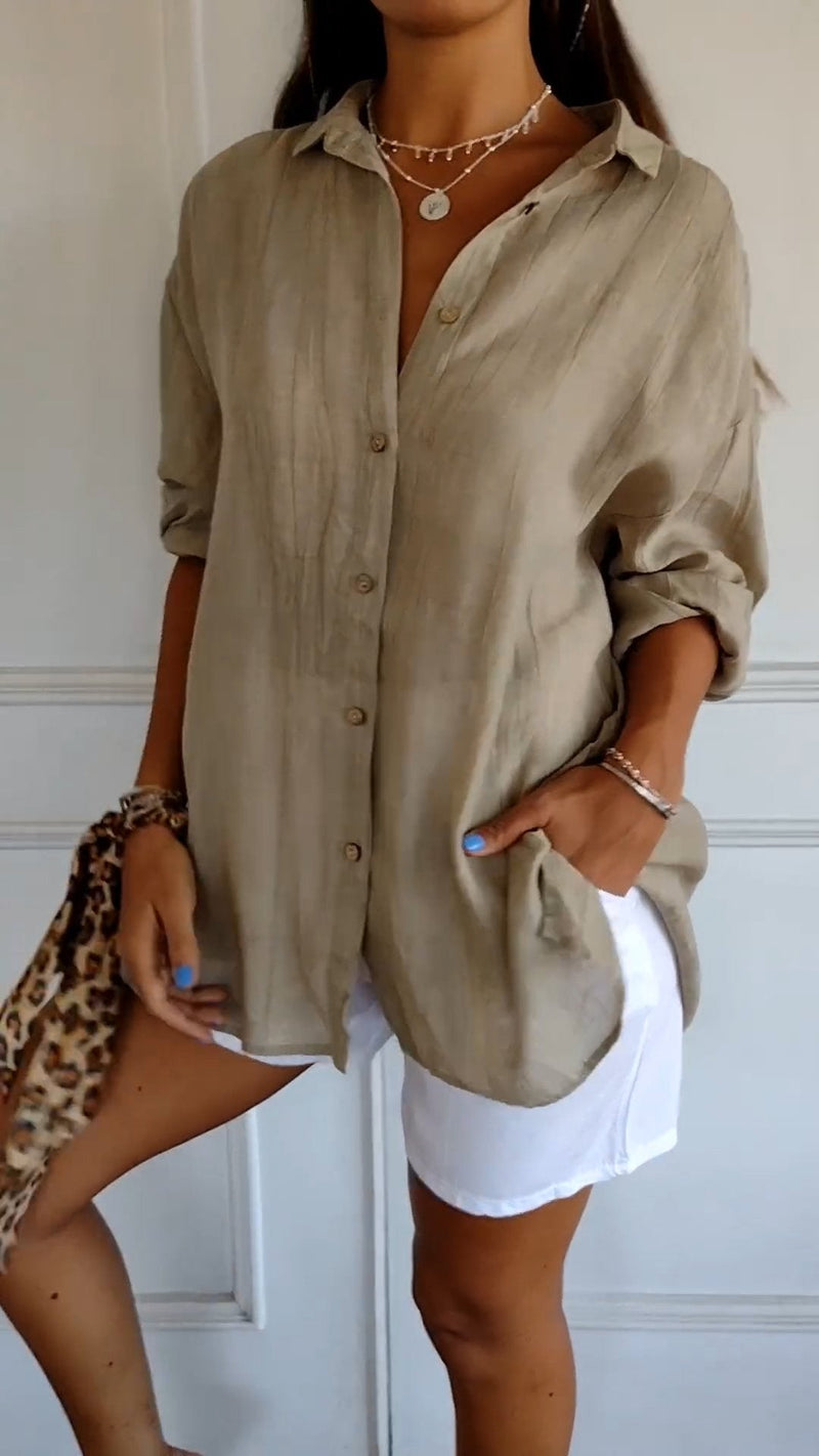 A Vintage Style Blouse with Delicate Timeless Details
