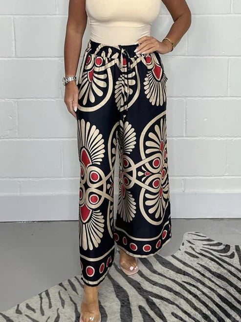 A Vintage Style Trousers with Delicate Timeless Details