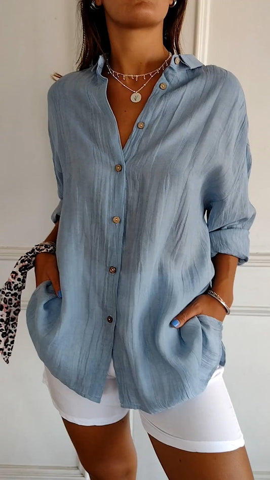 A Vintage Style Shirt with Delicate Timeless Details