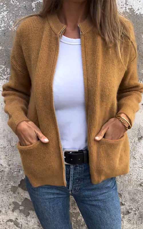 Beautifully Balanced Cardigan with Timeless Character