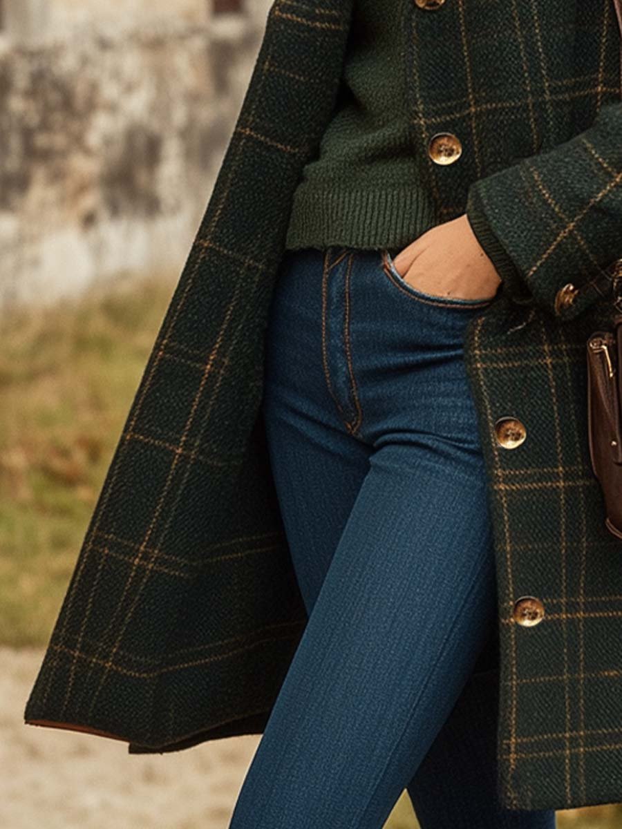 Vintage Inspired Coat with a Contemporary Edge