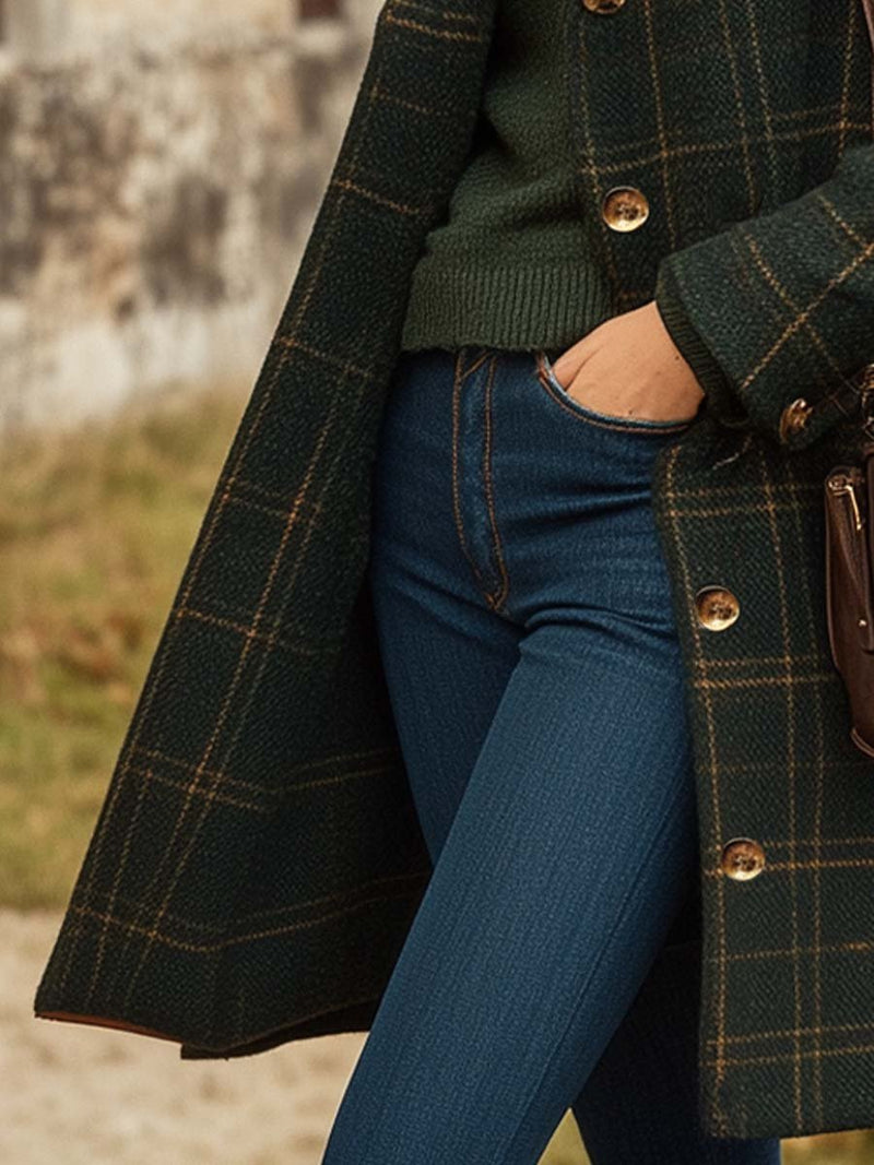 Vintage Inspired Coat with a Contemporary Edge