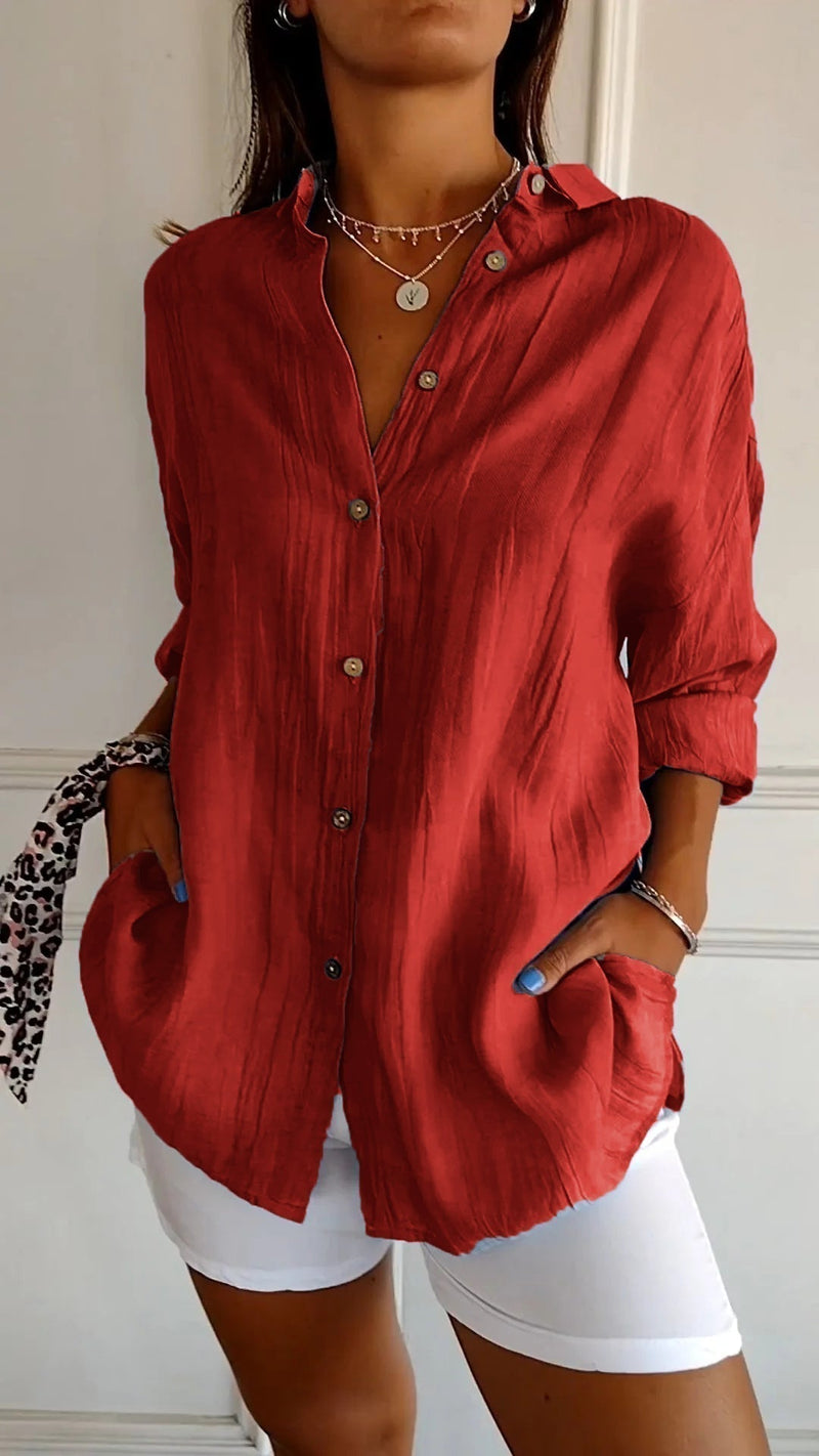 A Vintage Style Blouse with Delicate Timeless Details
