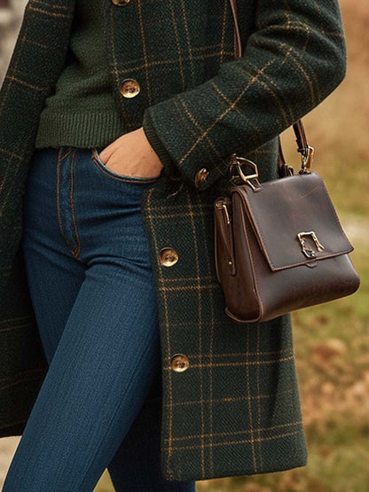Vintage Inspired Coat with a Contemporary Edge