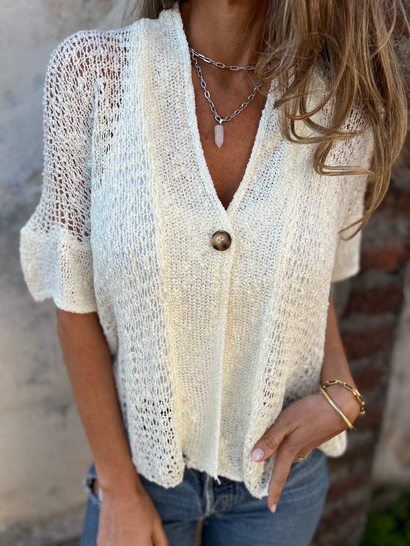A Vintage Style Top with Delicate Timeless Details
