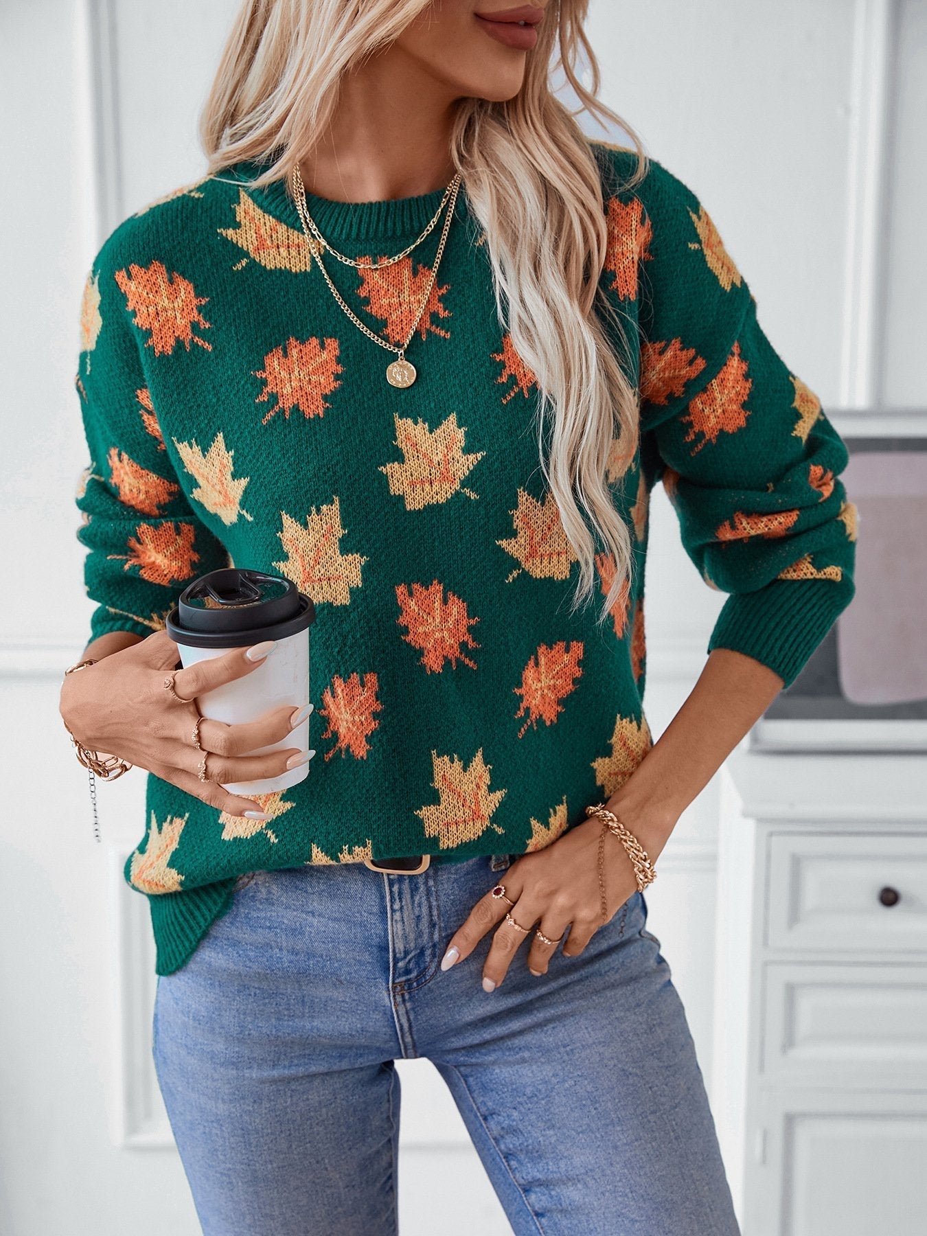 Beautifully Finished Sweater in a Timeless Design