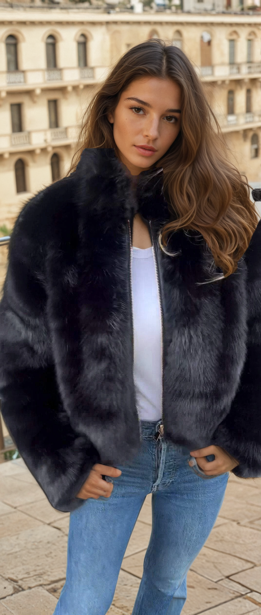 Well Tailored Jacket with a Graceful Silhouette
