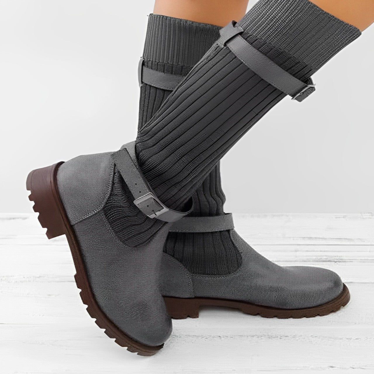 Vintage Inspired Orthopedic Boots