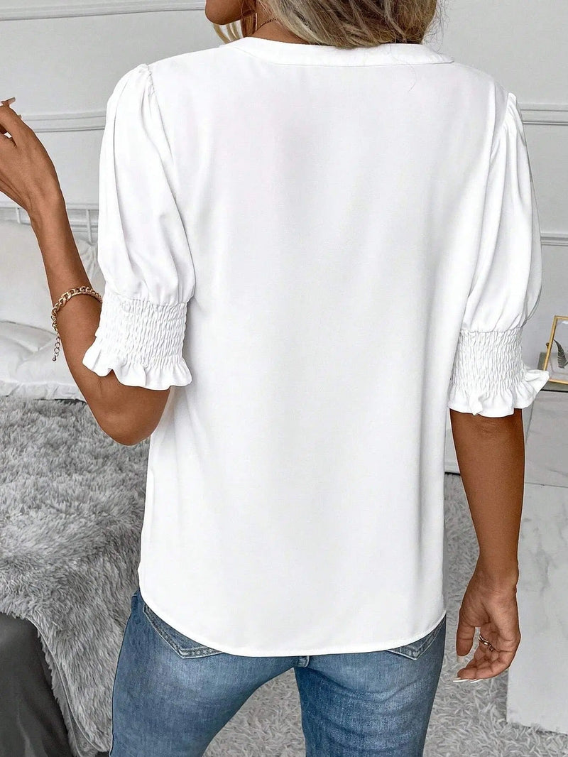 Vintage Inspired Blouse with a Contemporary Edge