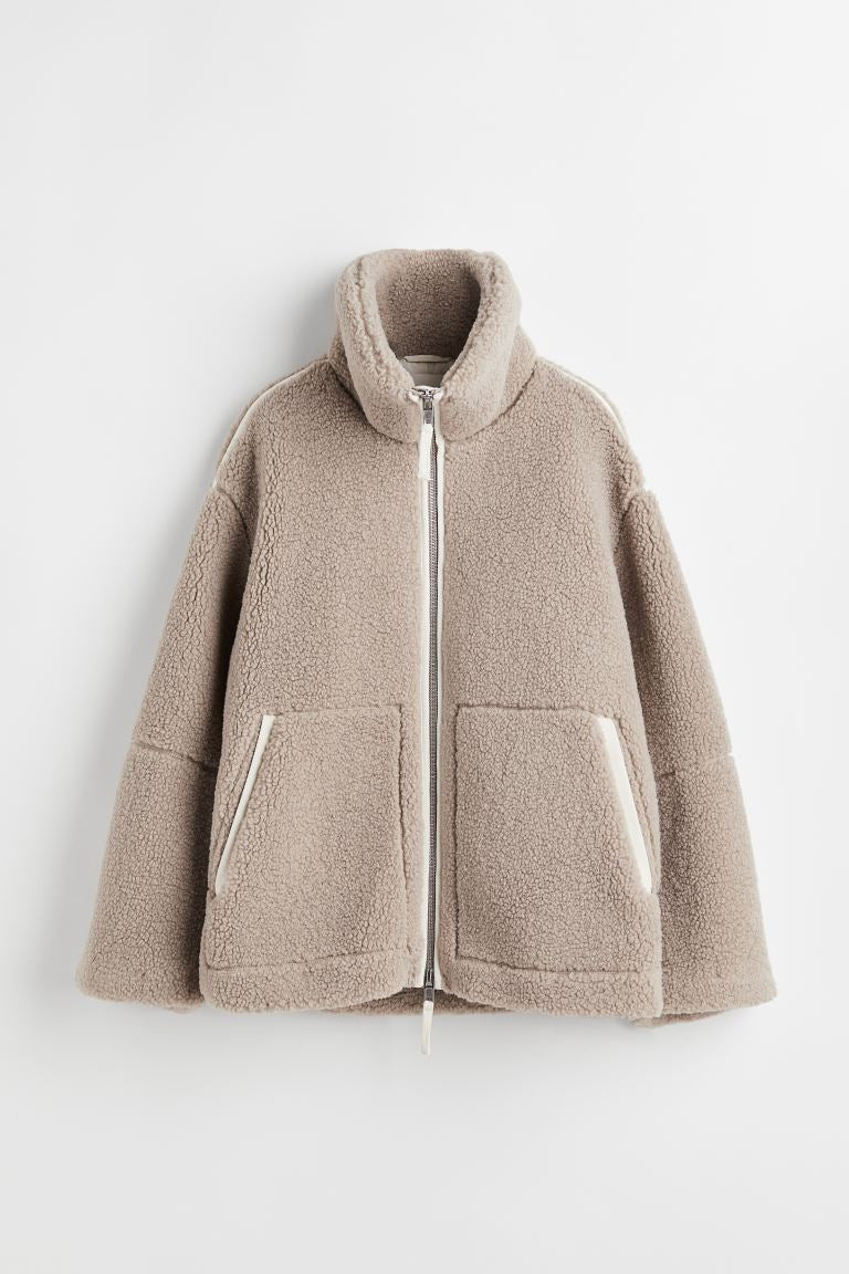 A Vintage Style Coat with Delicate Timeless Details