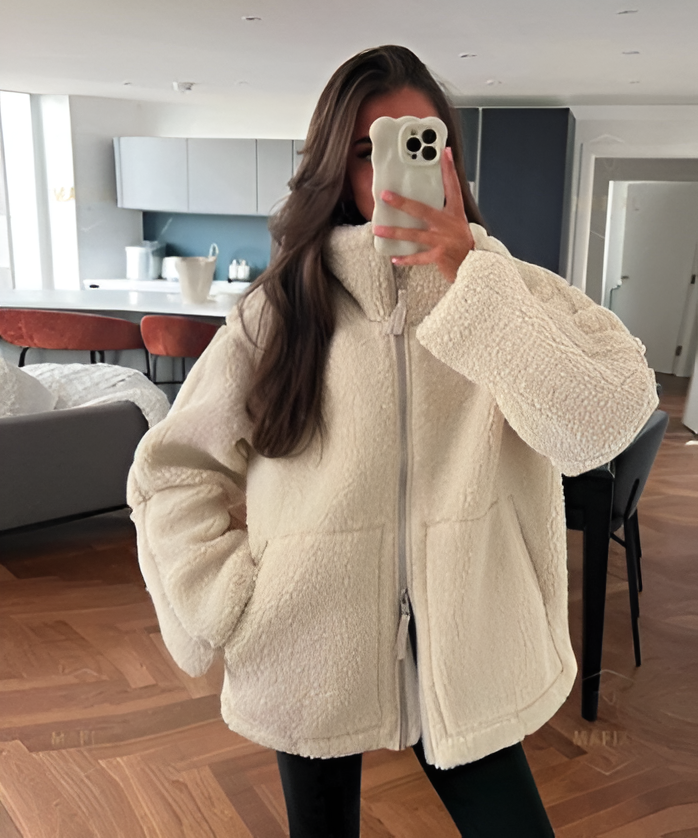 A Vintage Style Coat with Delicate Timeless Details