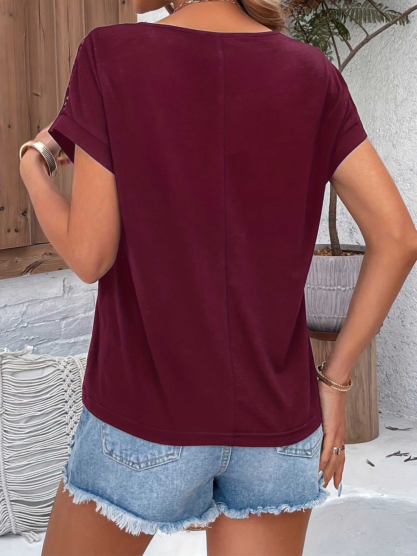 A Vintage Style T-Shirt with Delicate Timeless Details
