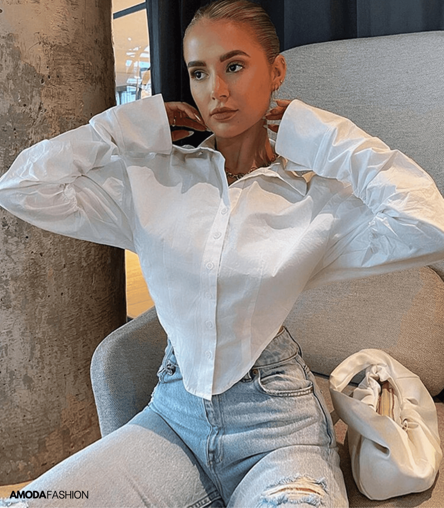 Beautifully Balanced Blouse with Timeless Character
