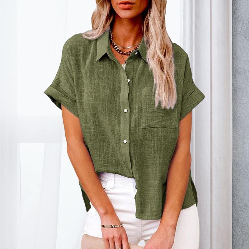 Classic Vintage Blouse with a Flattering Fit