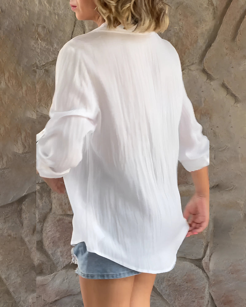 Classic Vintage Blouse with a Flattering Fit
