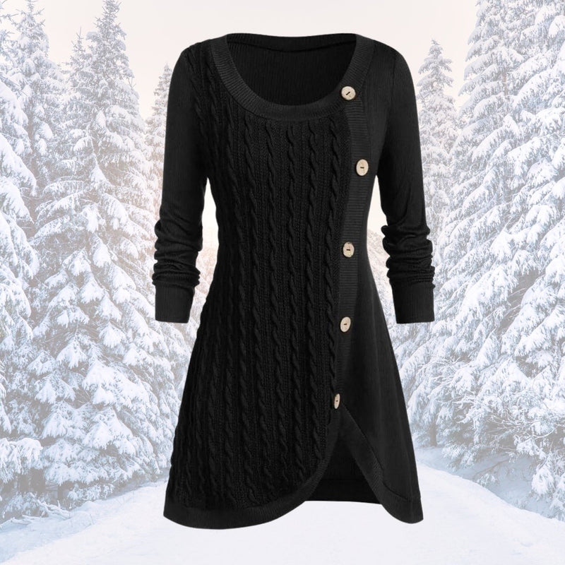 A Vintage Style Pullover with Delicate Timeless Details