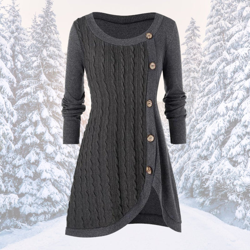 A Vintage Style Pullover with Delicate Timeless Details