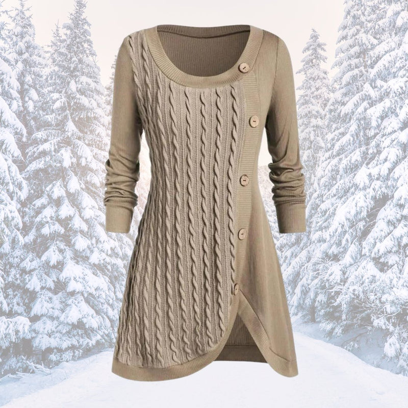 A Vintage Style Pullover with Delicate Timeless Details