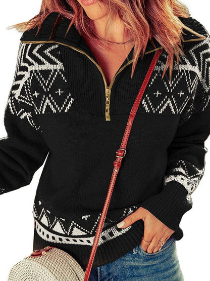 Well Tailored Sweater with a Graceful Silhouette