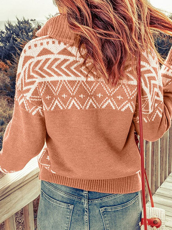 Well Tailored Sweater with a Graceful Silhouette