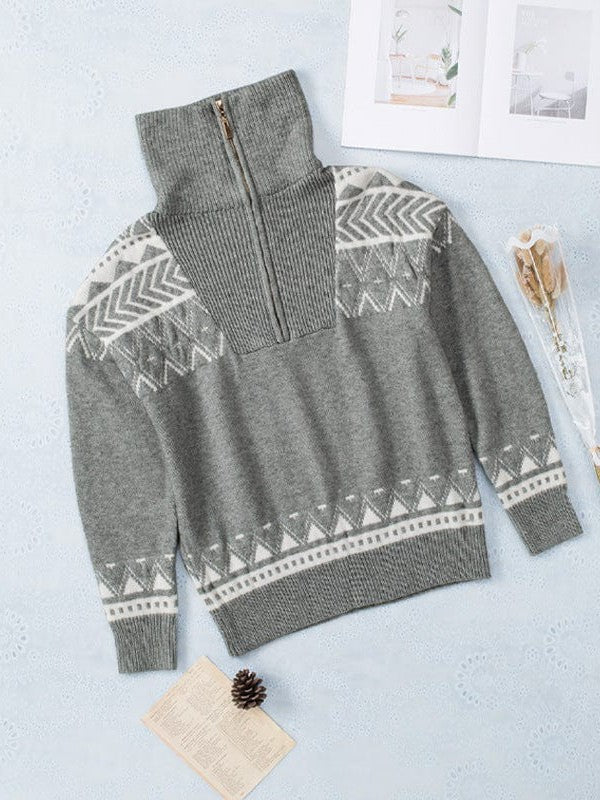 Well Tailored Sweater with a Graceful Silhouette