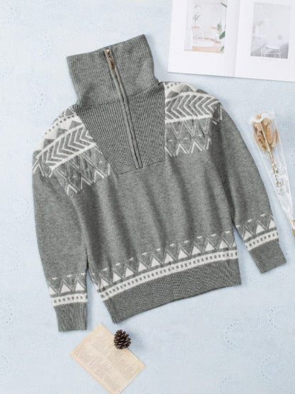 Well Tailored Sweater with a Graceful Silhouette