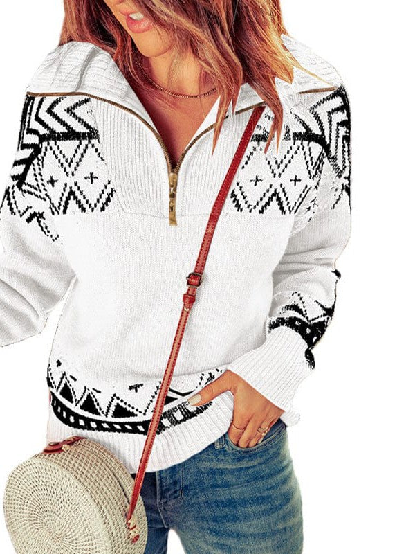 Well Tailored Sweater with a Graceful Silhouette
