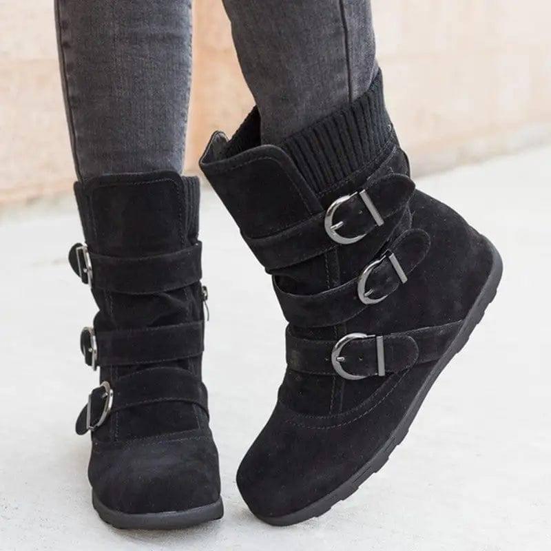 Chic Orthopedic Boots with Unique Design