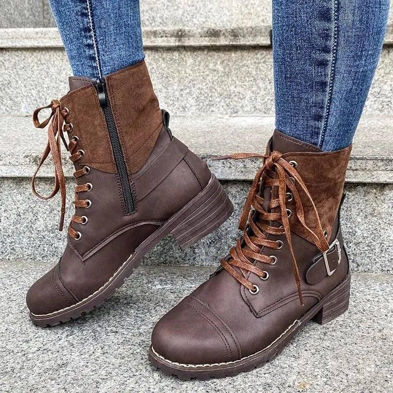 Classic Orthopedic Boots with Timeless Style