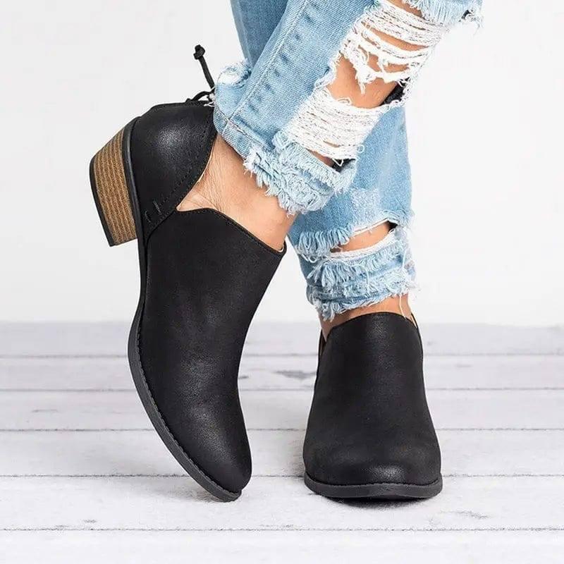 Classic Orthopedic Boots with Timeless Style